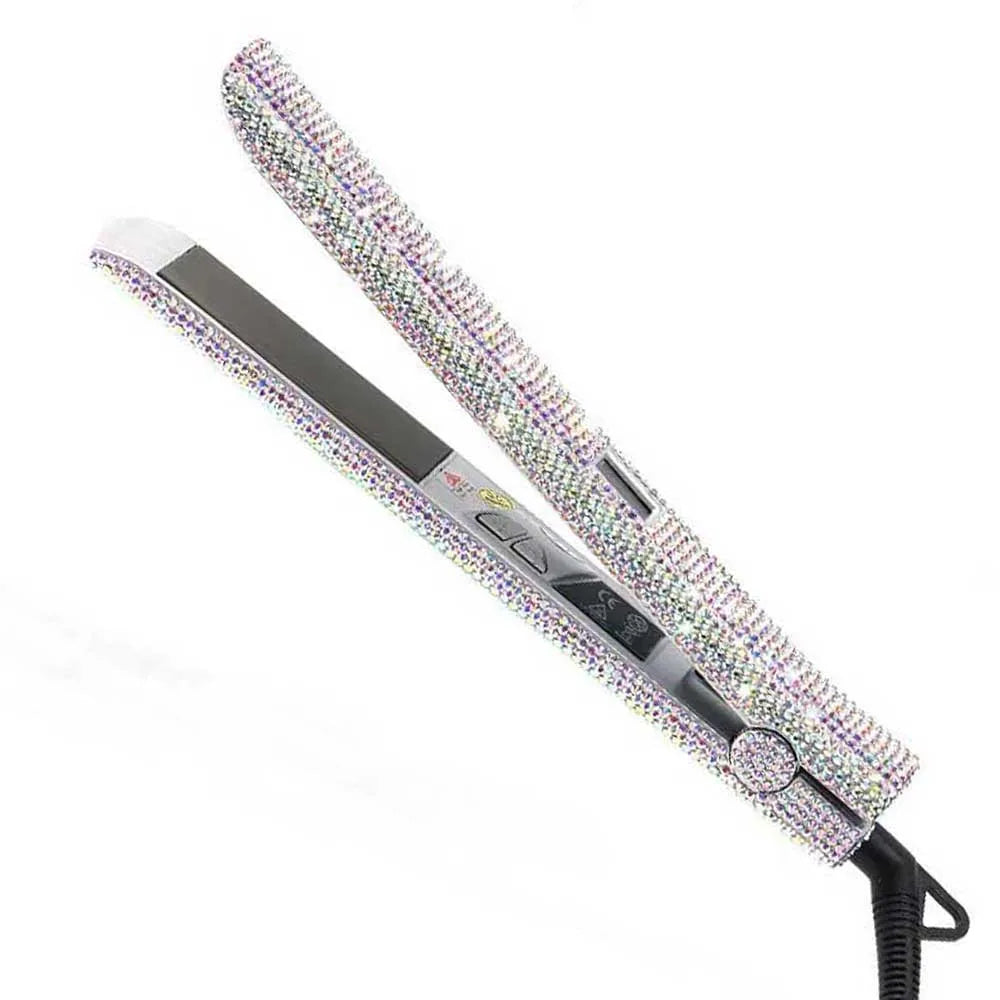 Fer à lisser avec des strass