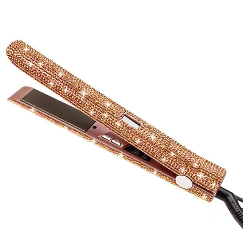 Fer à lisser avec des strass
