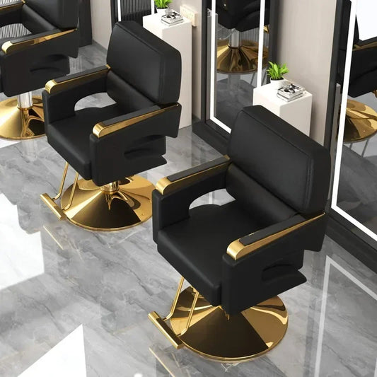 Chaise de salon de coiffure ergonomique et moderne