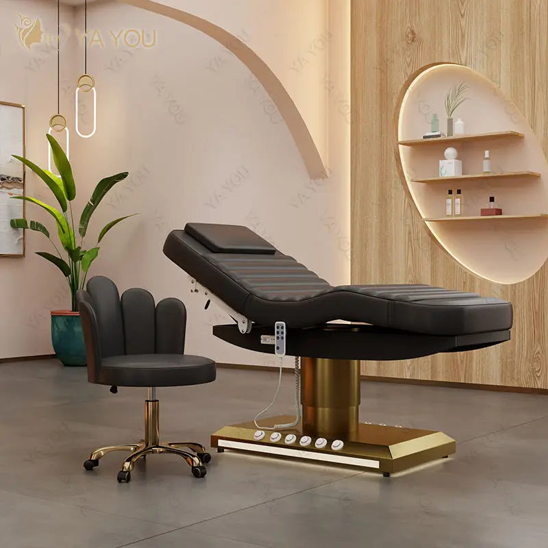 Table de massage électrique finition Gold