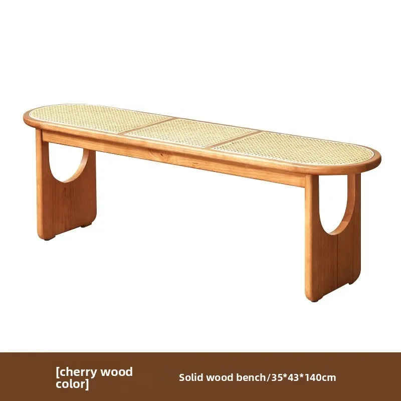 Banc au style minimaliste en bois