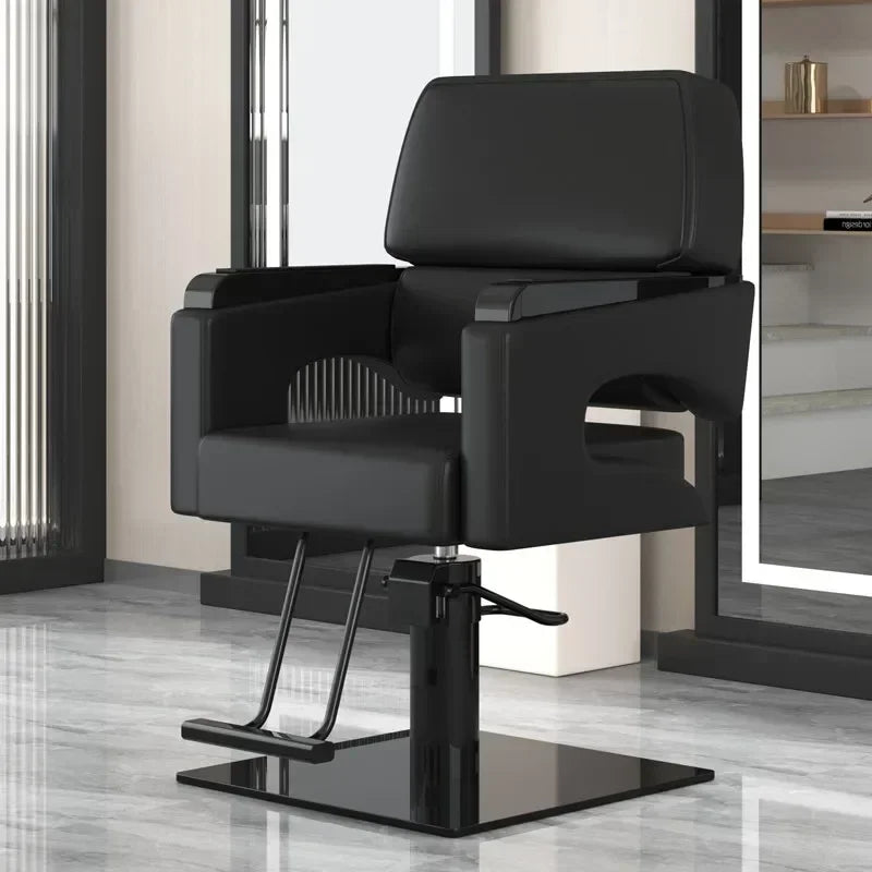 Chaise de salon de coiffure ergonomique et moderne
