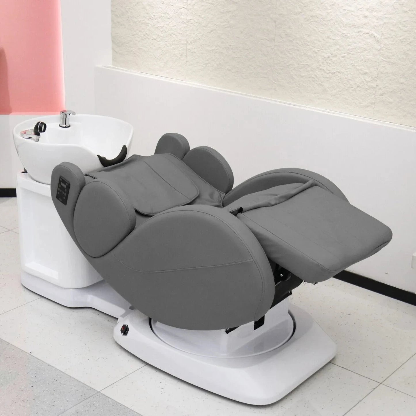 Chaise shampoing pour salon de coiffure