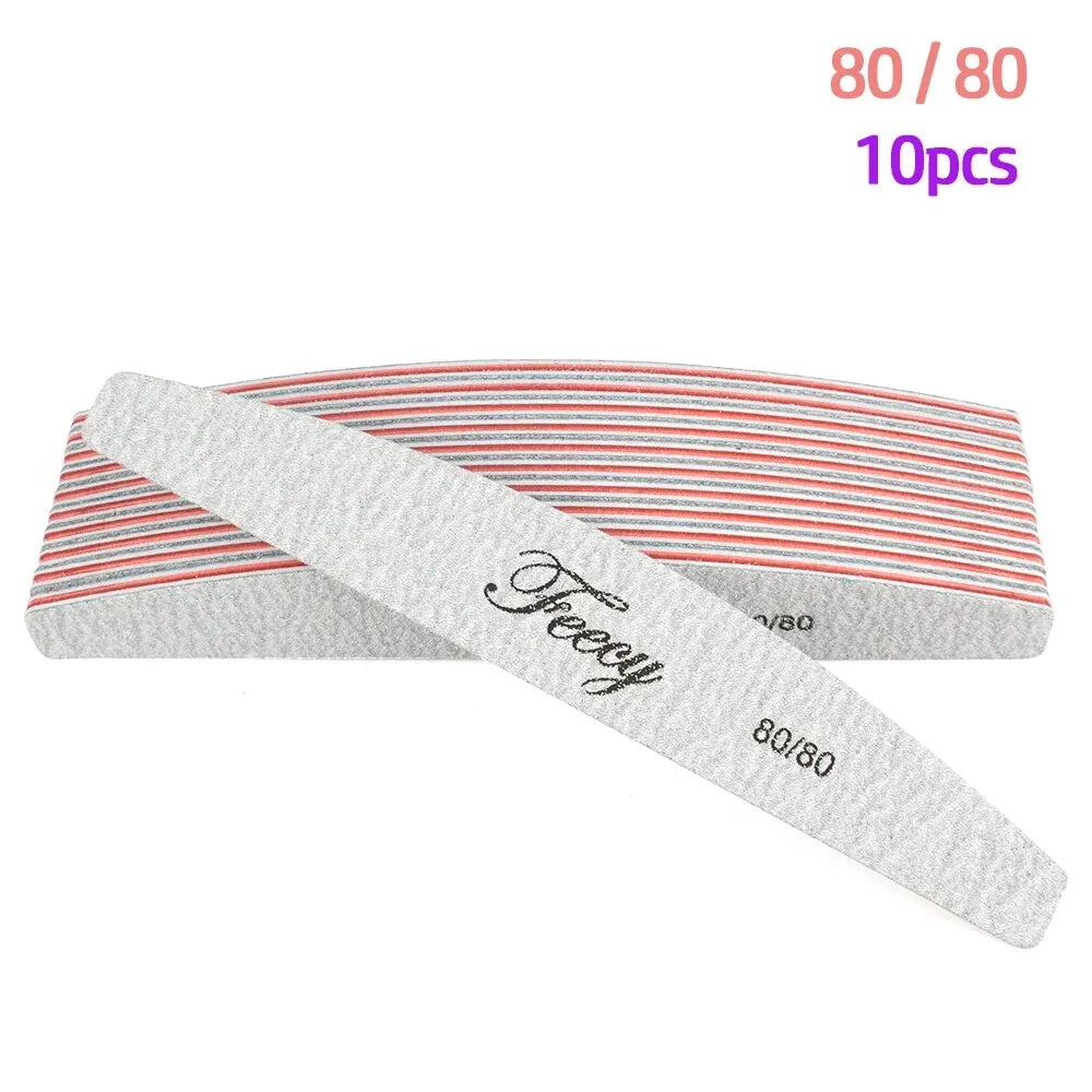 Limes à ongles doubles-côtés (Lot de 10)