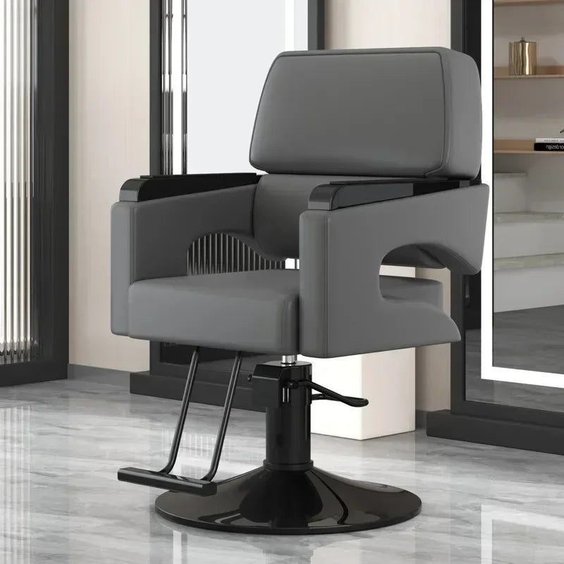Chaise de salon de coiffure ergonomique et moderne