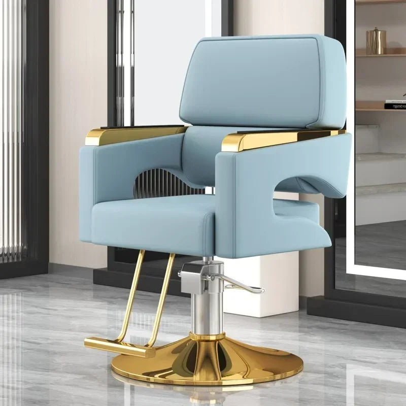 Chaise de salon de coiffure ergonomique et moderne