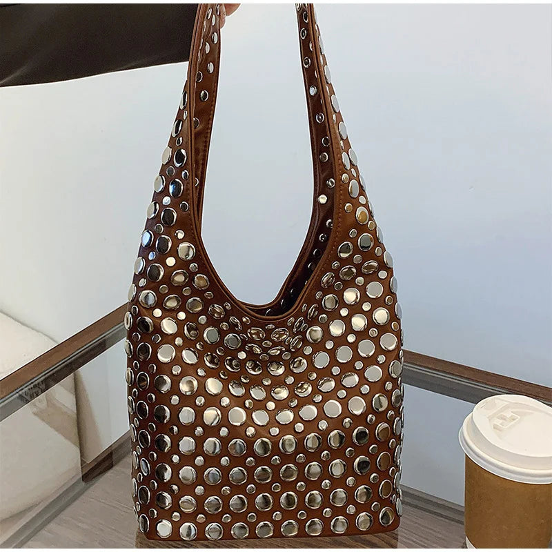 Sac d'épaule style "Rock"