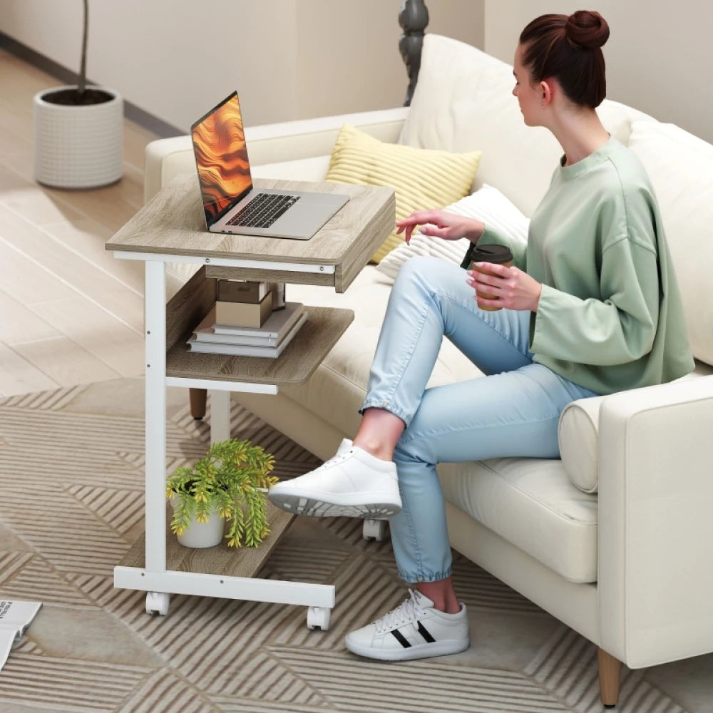 Table pour ordinateur roulante