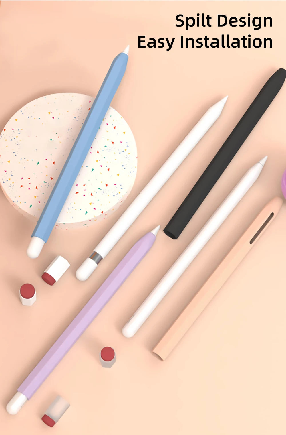 Coque style Crayon pour Apple Pencil Génération 1 et 2