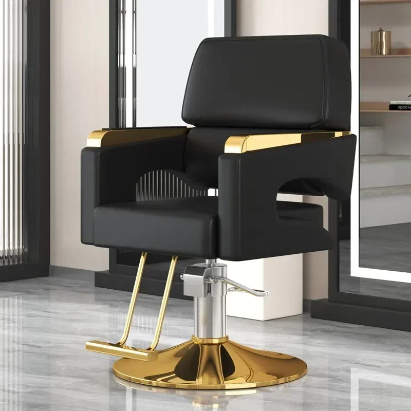 Chaise de salon de coiffure ergonomique et moderne