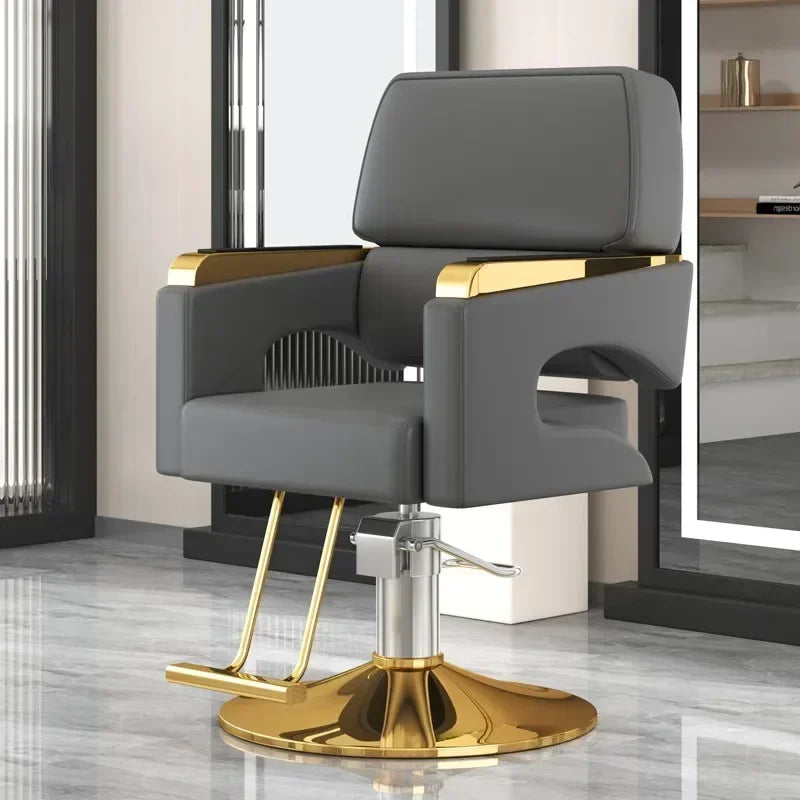 Chaise de salon de coiffure ergonomique et moderne