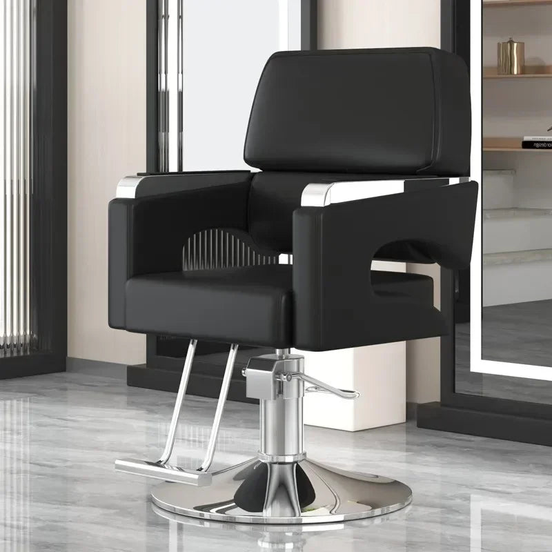 Chaise de salon de coiffure ergonomique et moderne