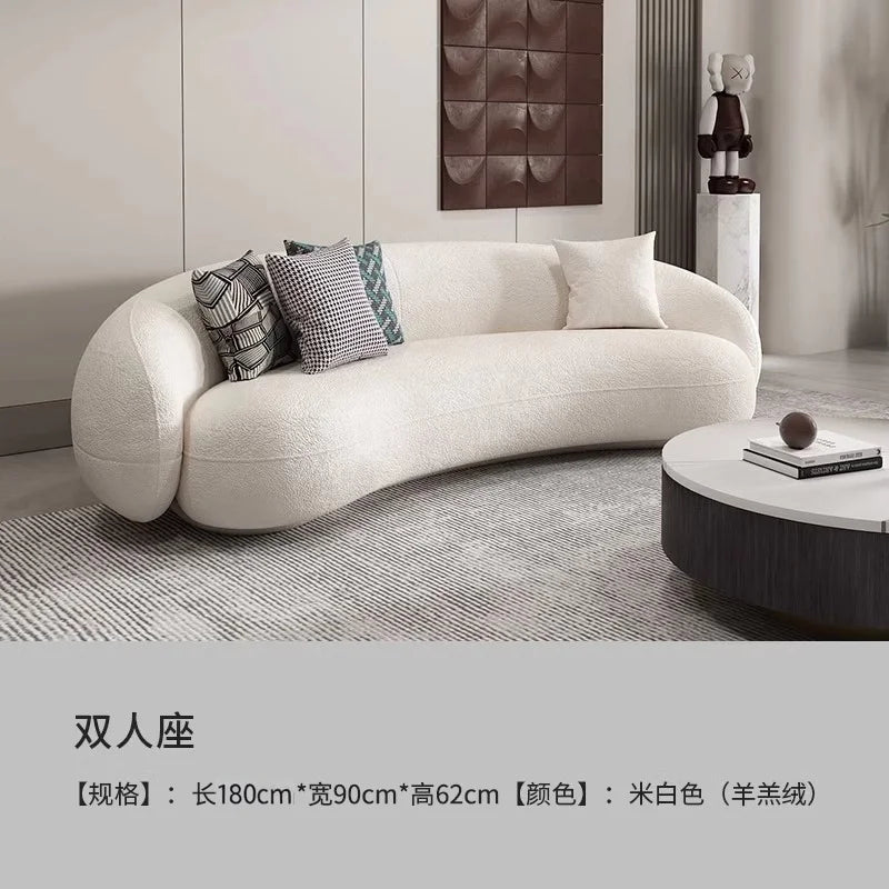 Sofas blancs et modernes