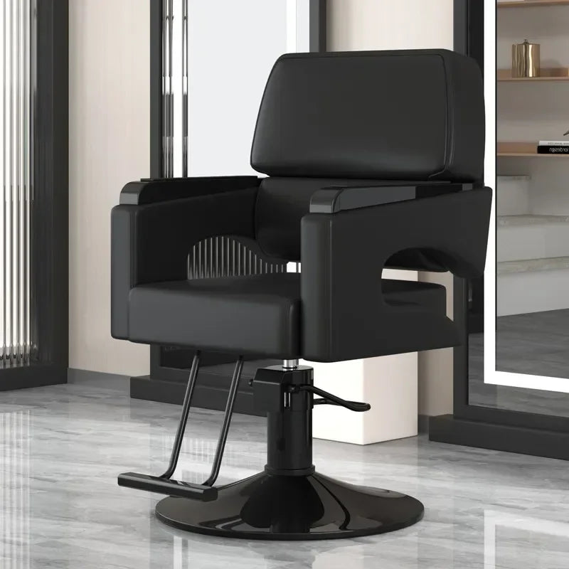 Chaise de salon de coiffure ergonomique et moderne