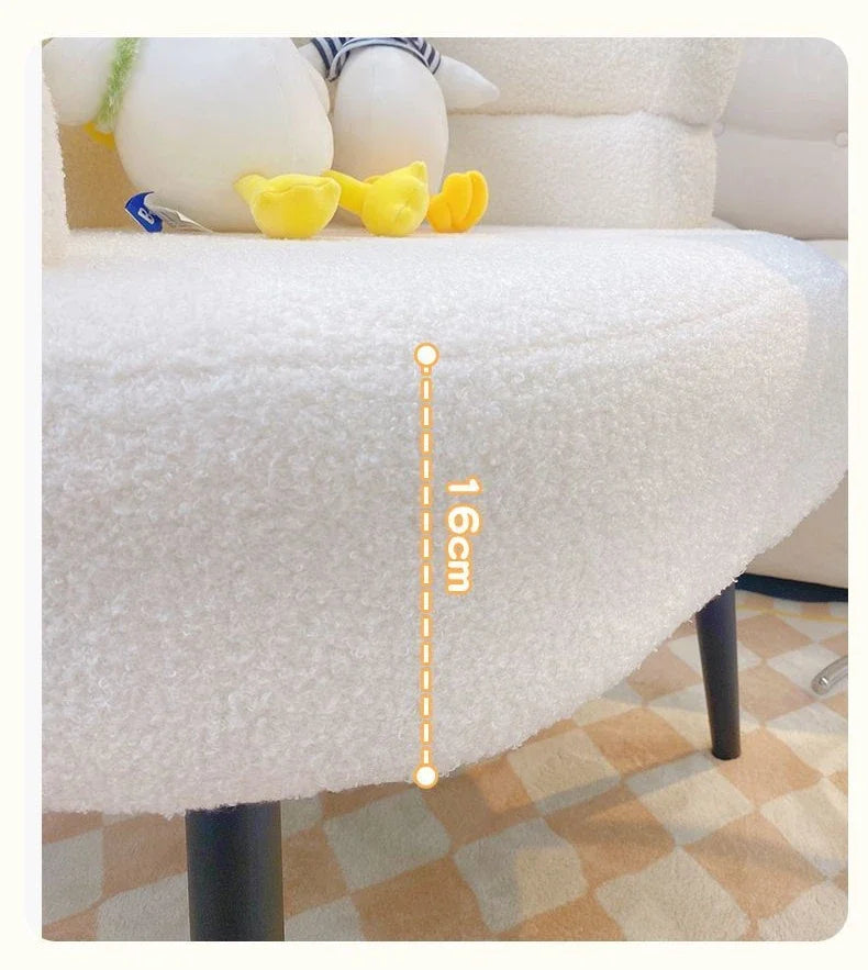 Chaise cozy texture velvet