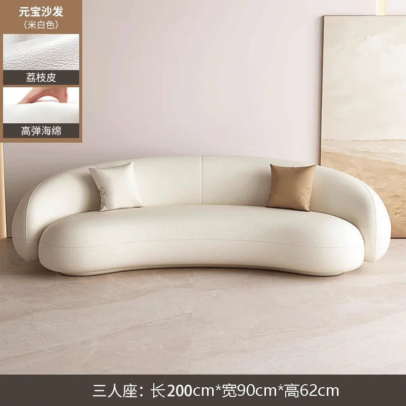 Sofas blancs et modernes
