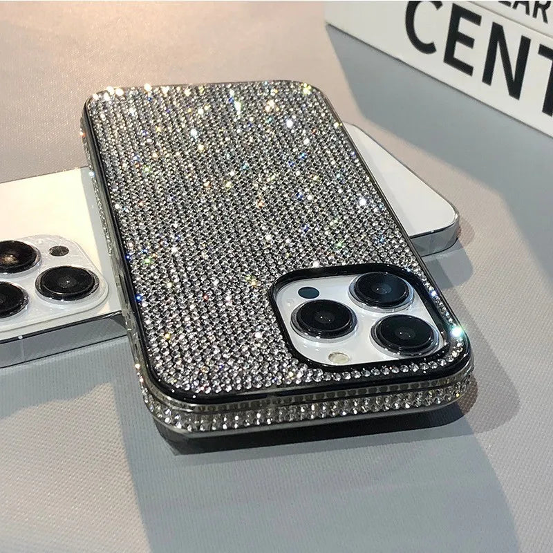 Coque de téléphone avec des strass