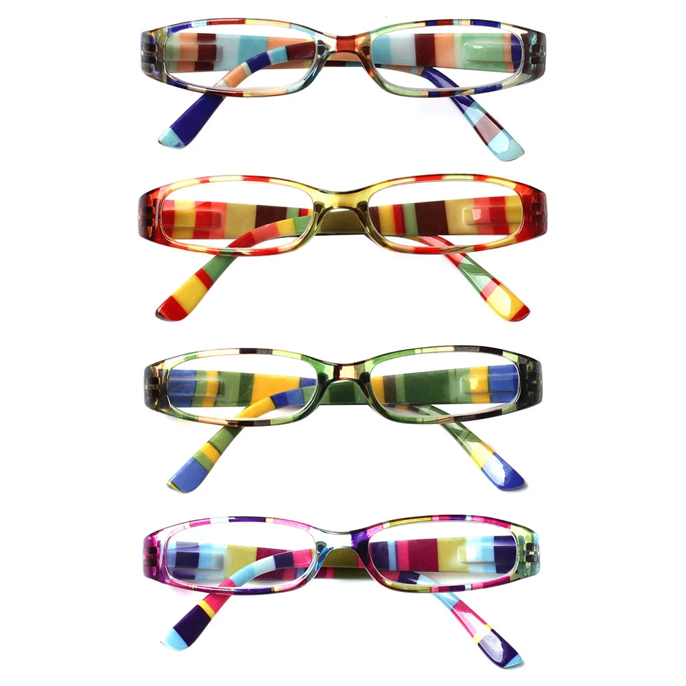 Lunettes de vue vintage à carreaux