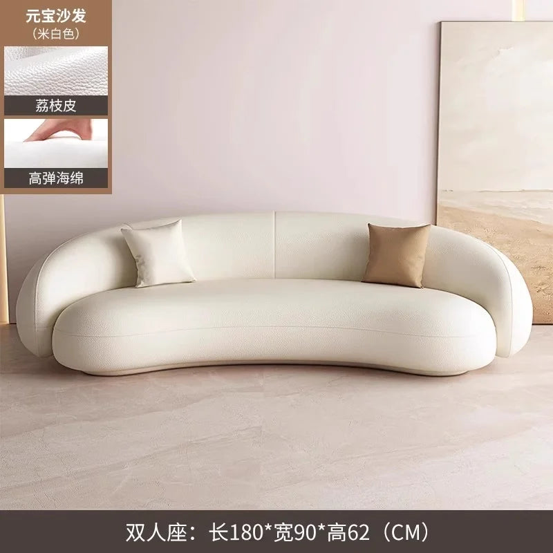 Sofas blancs et modernes