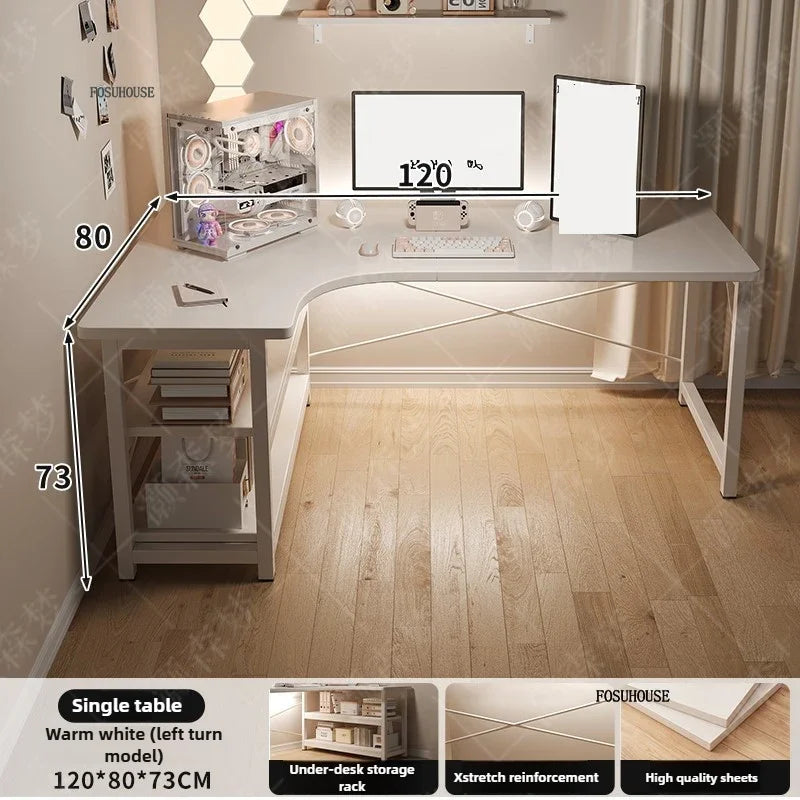 Bureau d'angle Nordique en bois