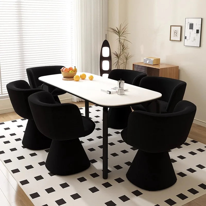 Chaise rotative style nordique
