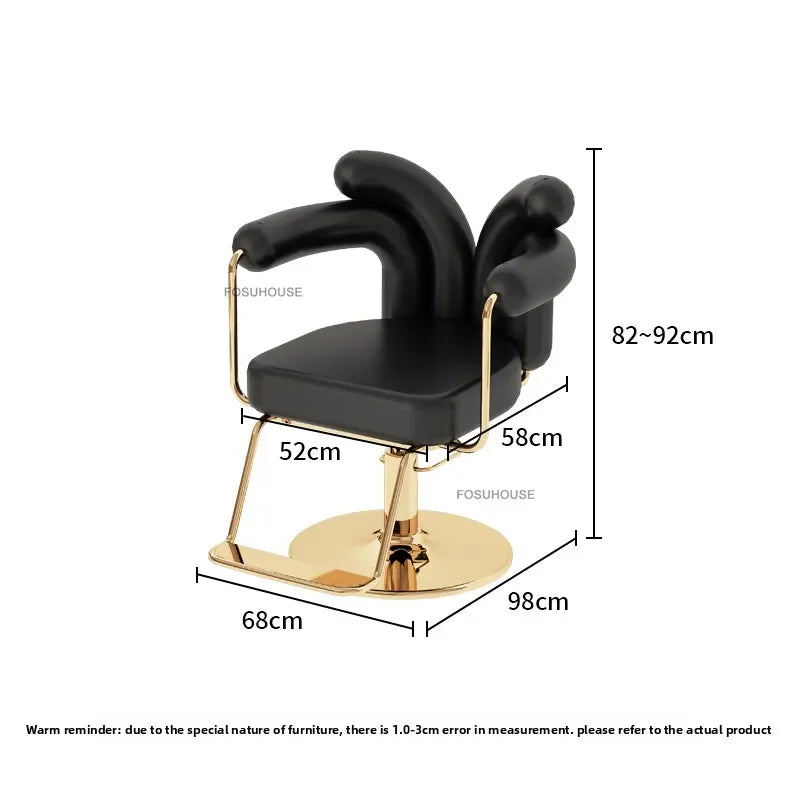 Chaise de salon fantaisie et moderne