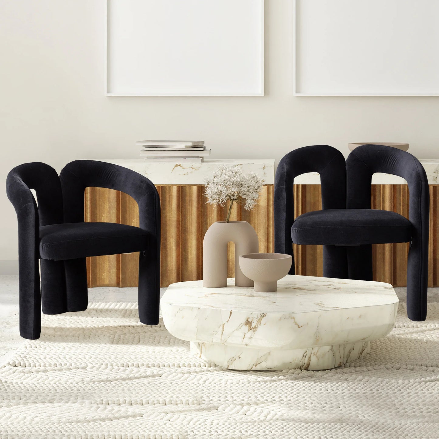 Set de chaises modernes