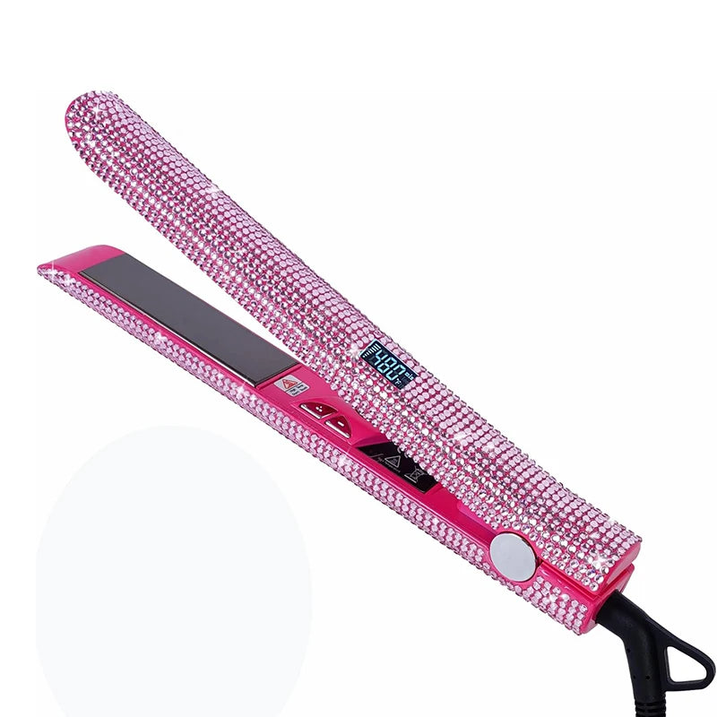 Fer à lisser avec des strass