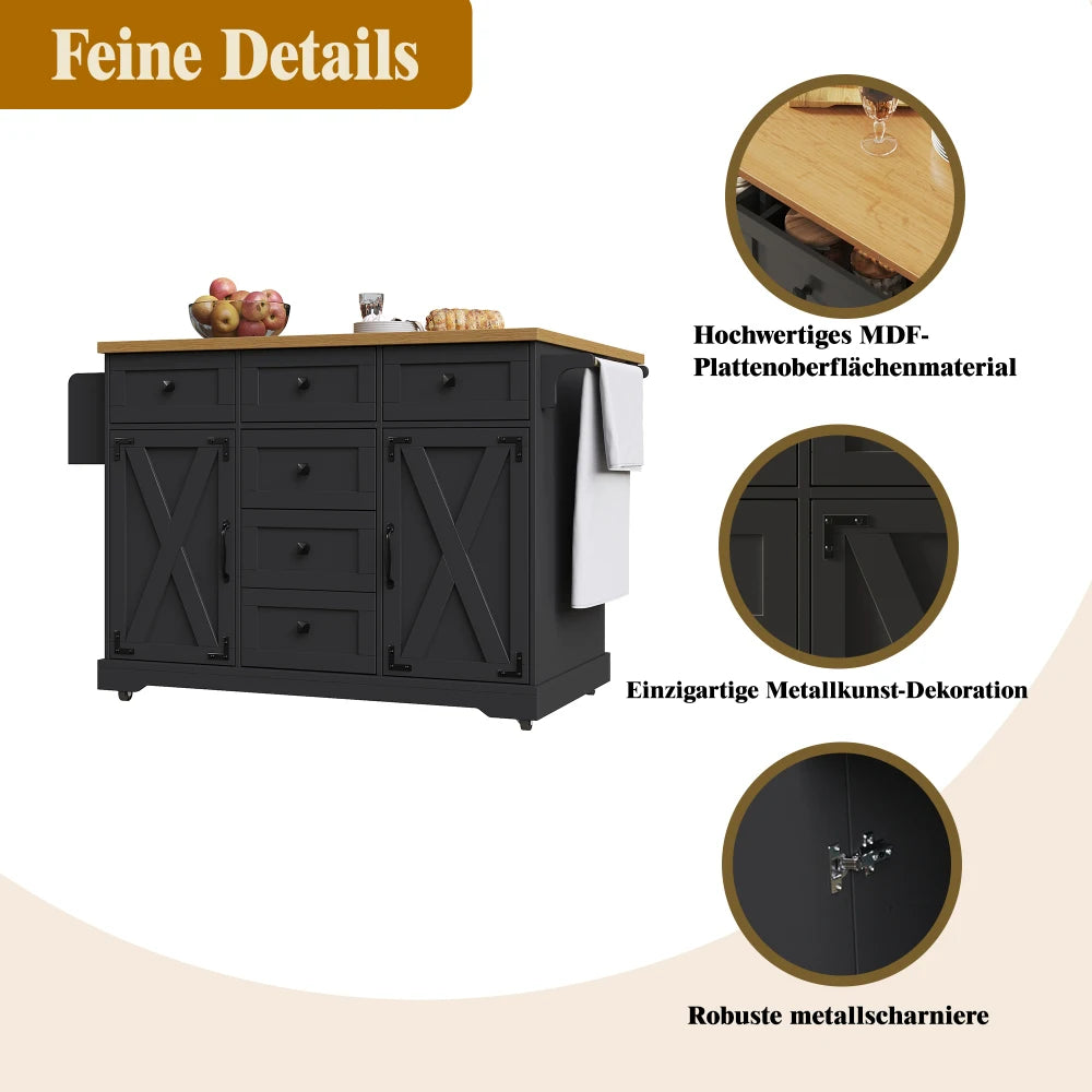 Ilo de cuisine multi-fonctionnel pour petit appartement