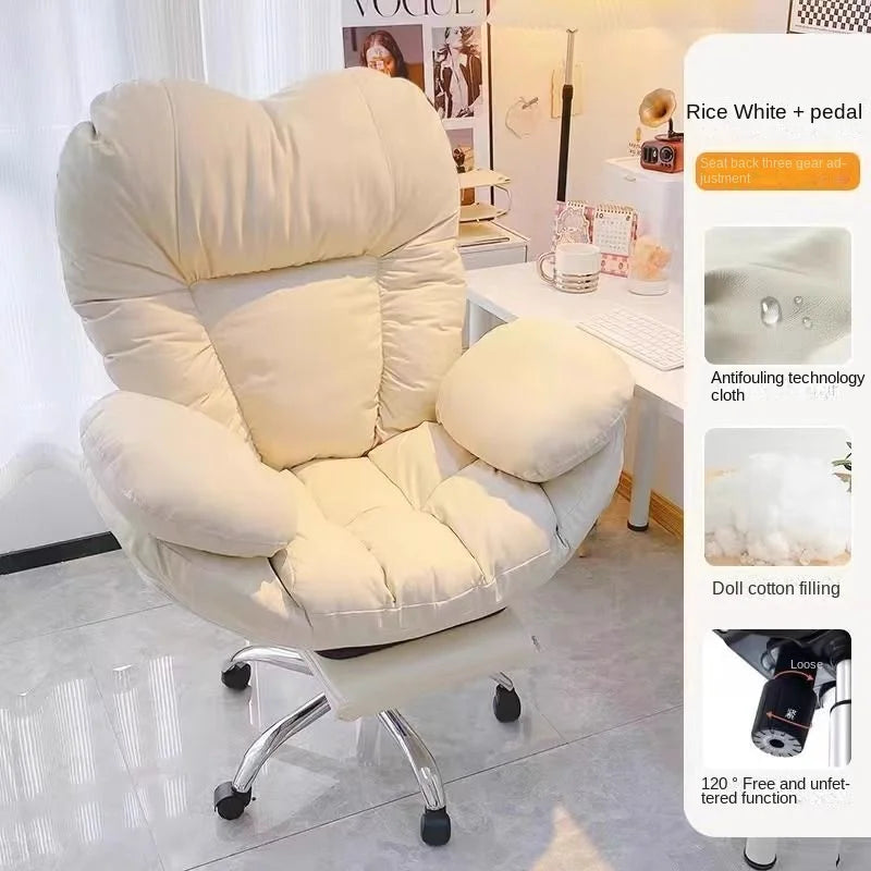 "Lazy Chair" Chaise de bureau style couette