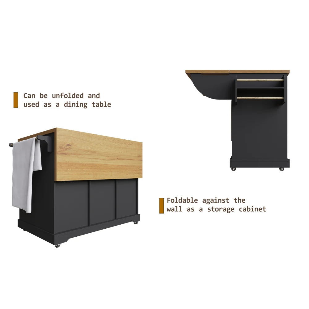 Ilo de cuisine multi-fonctionnel pour petit appartement