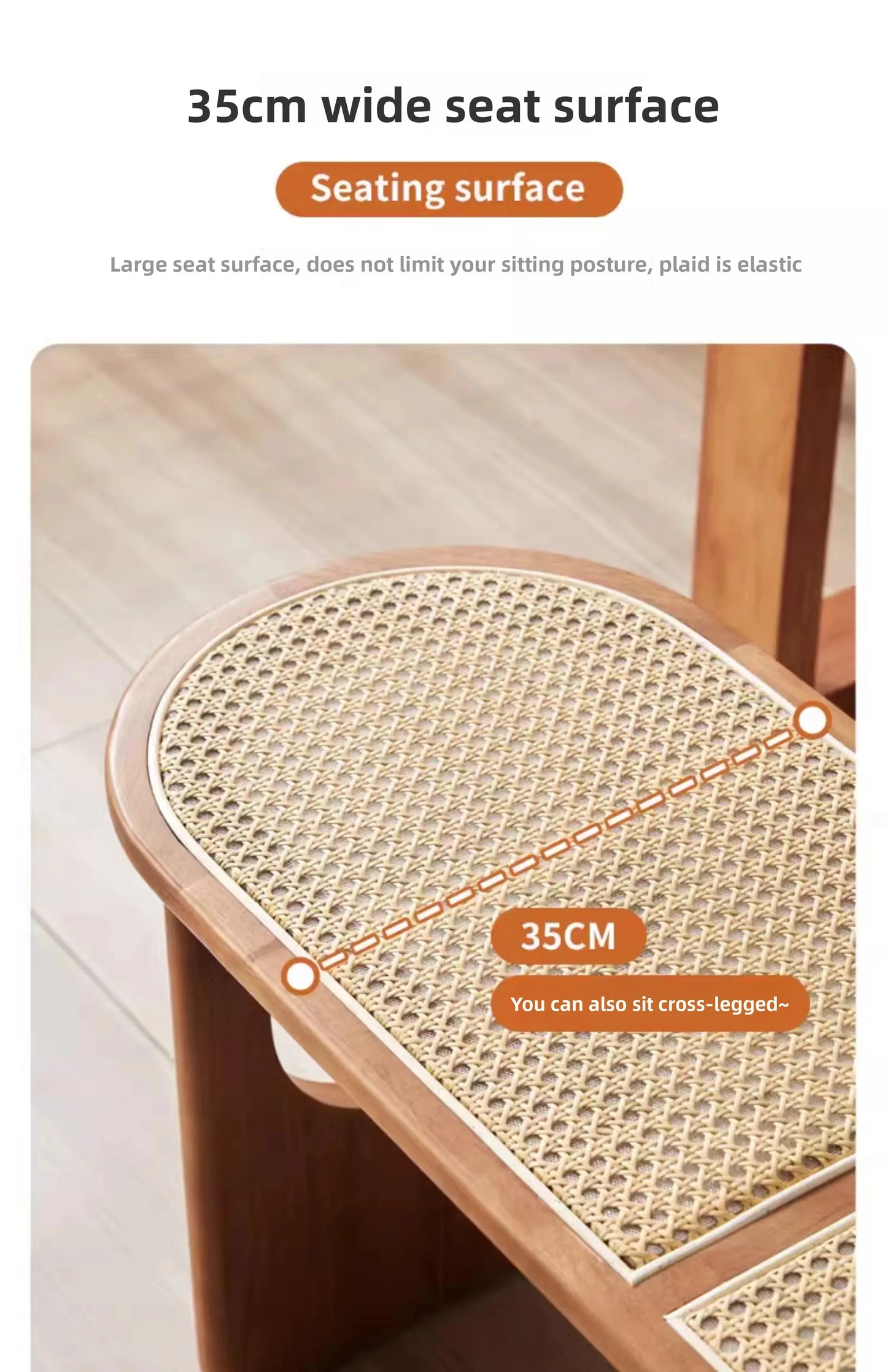 Banc au style minimaliste en bois