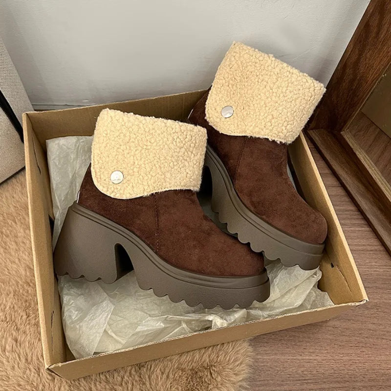 Bottes Vintage à plateforme