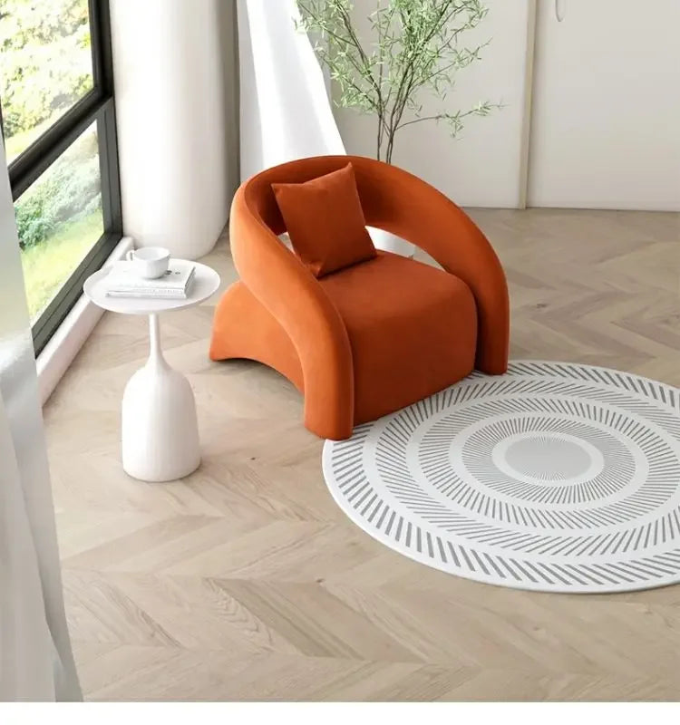 Chaise de salon minimaliste scandinave moderne