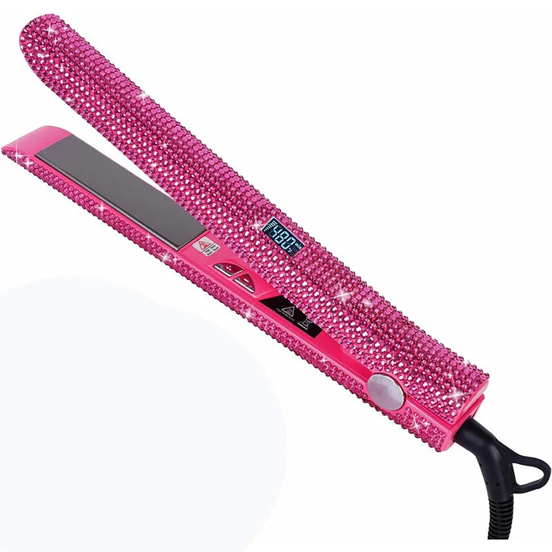 Fer à lisser avec des strass