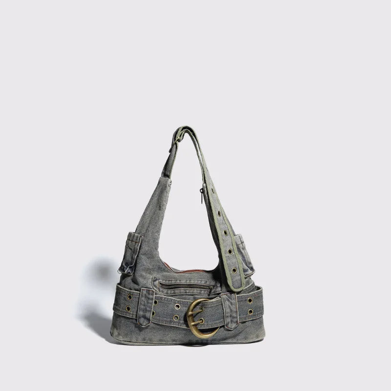 Sac à main vintage en denim