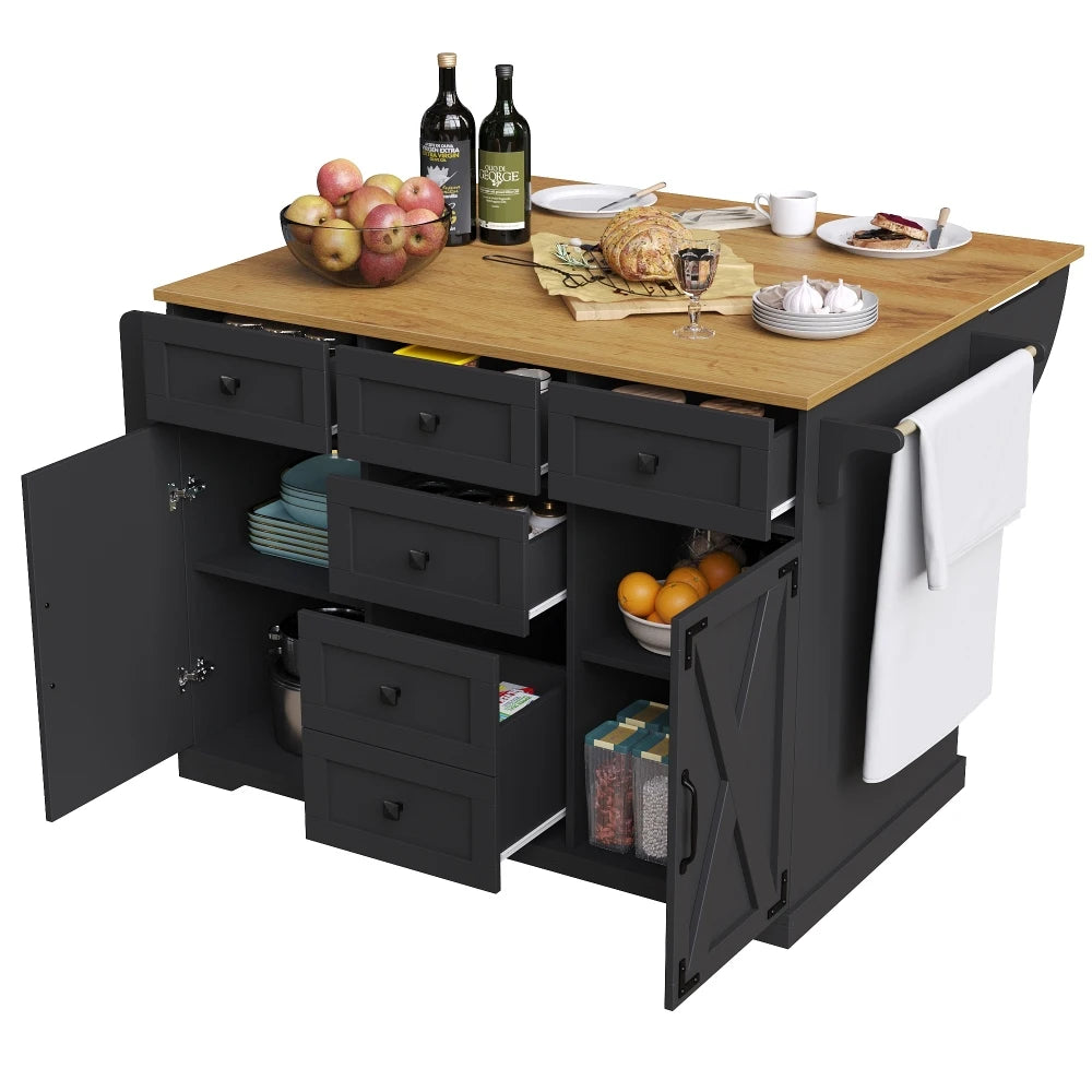 Ilo de cuisine multi-fonctionnel pour petit appartement