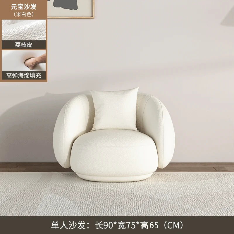 Sofas blancs et modernes