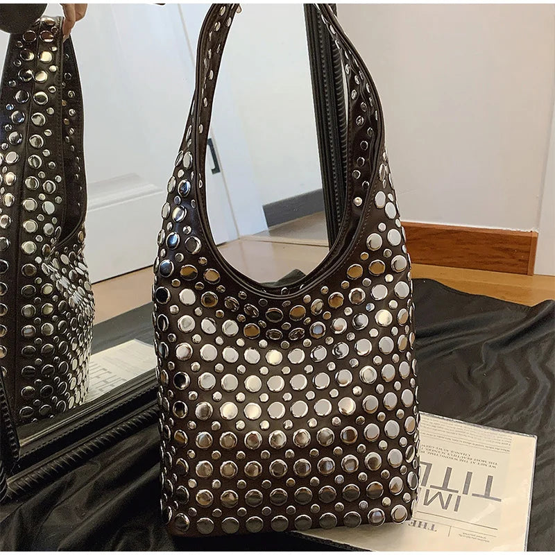 Sac d'épaule style "Rock"