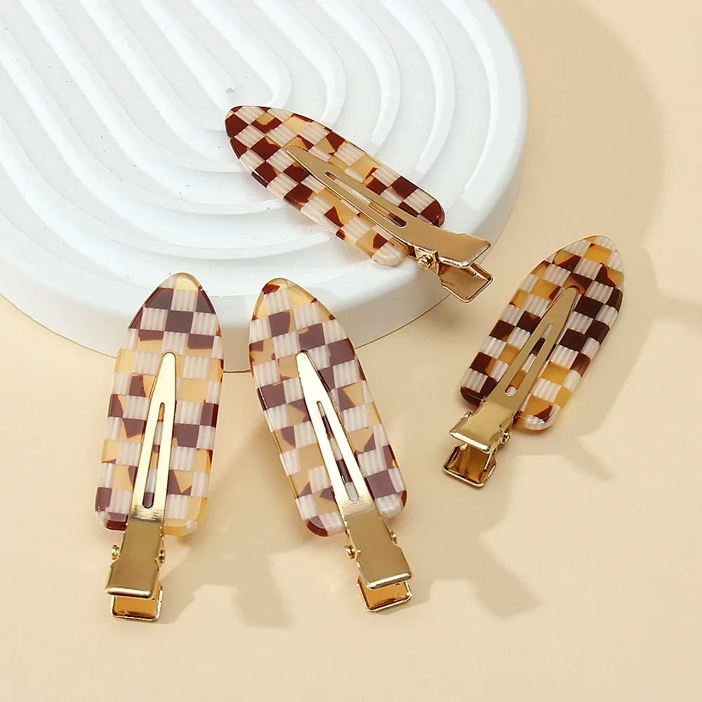 Barrettes Léopard