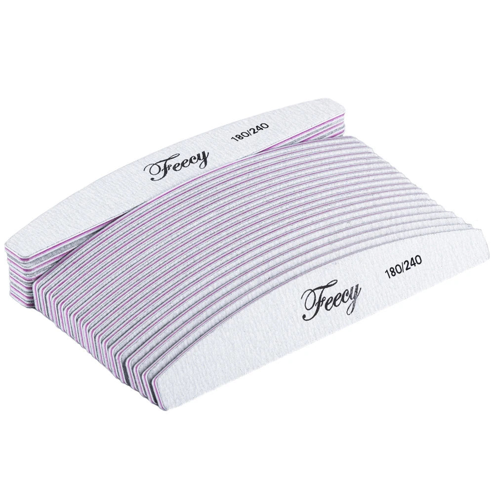Limes à ongles doubles-côtés (Lot de 10)
