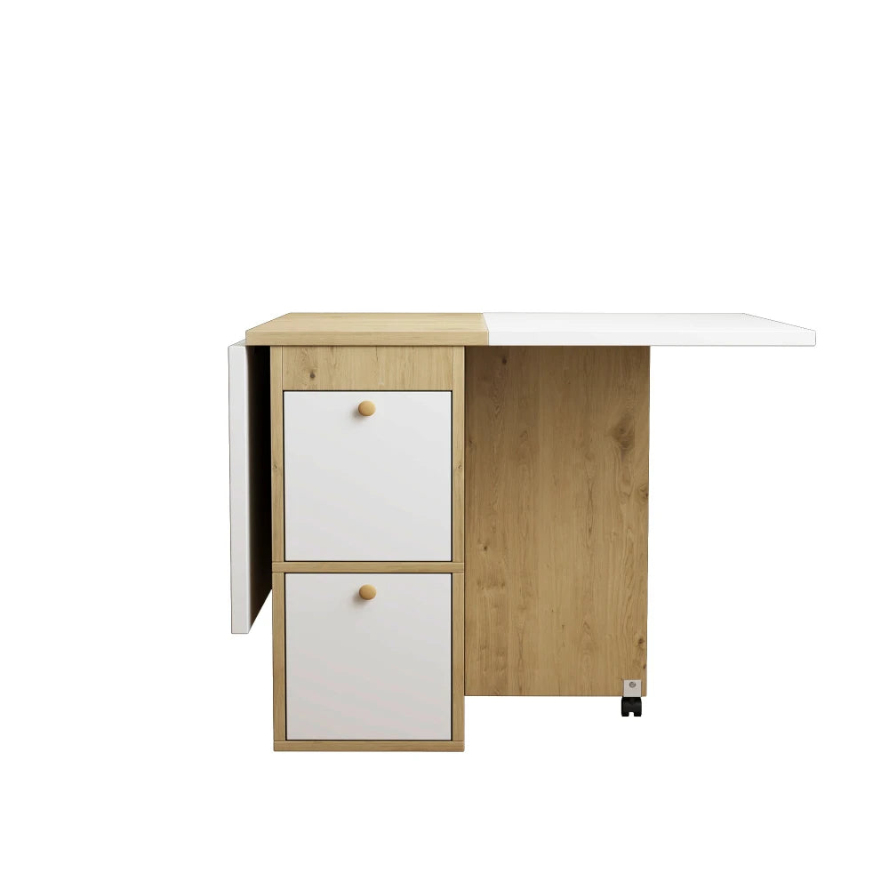 Meuble Muti-fonctionnel en bois avec chaises et rangements