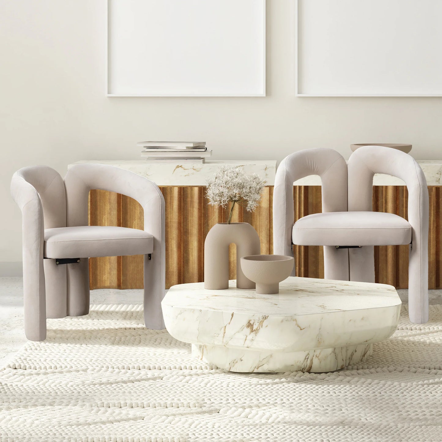 Set de chaises modernes