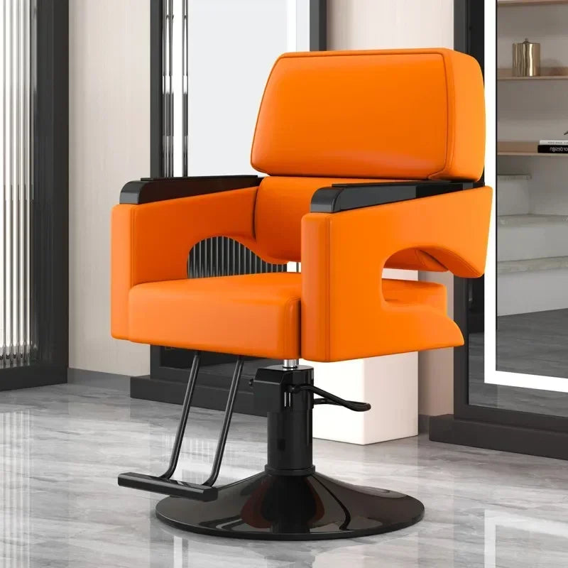 Chaise de salon de coiffure ergonomique et moderne