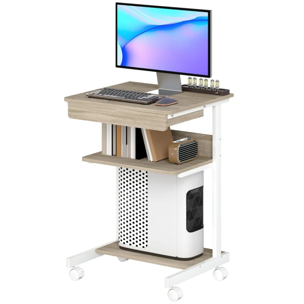 Table pour ordinateur roulante