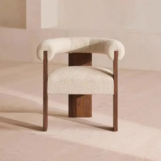 Chaises de salon finitions bois