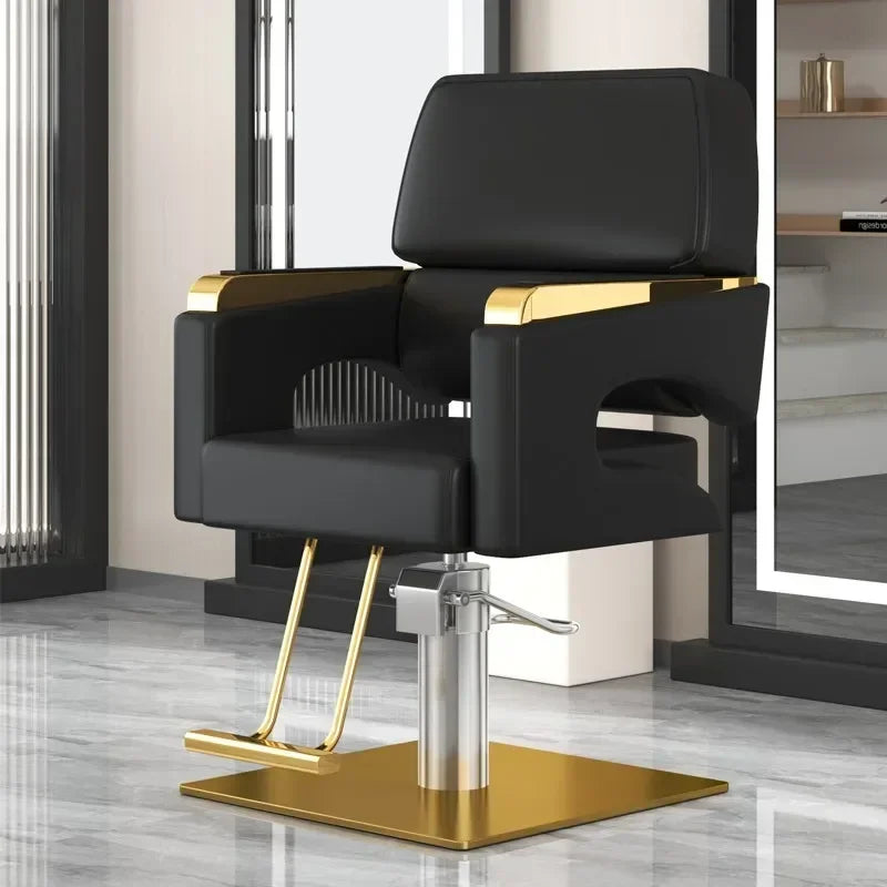 Chaise de salon de coiffure ergonomique et moderne