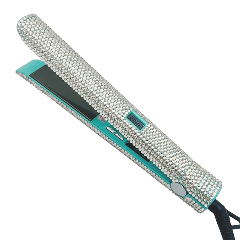 Fer à lisser avec des strass