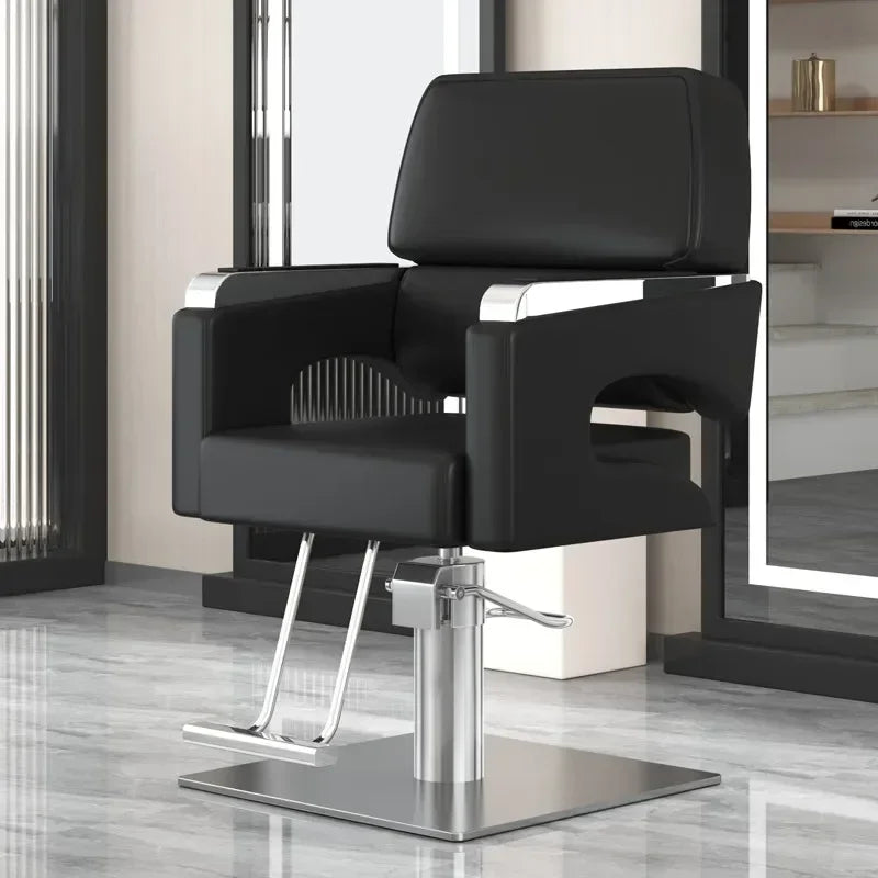 Chaise de salon de coiffure ergonomique et moderne