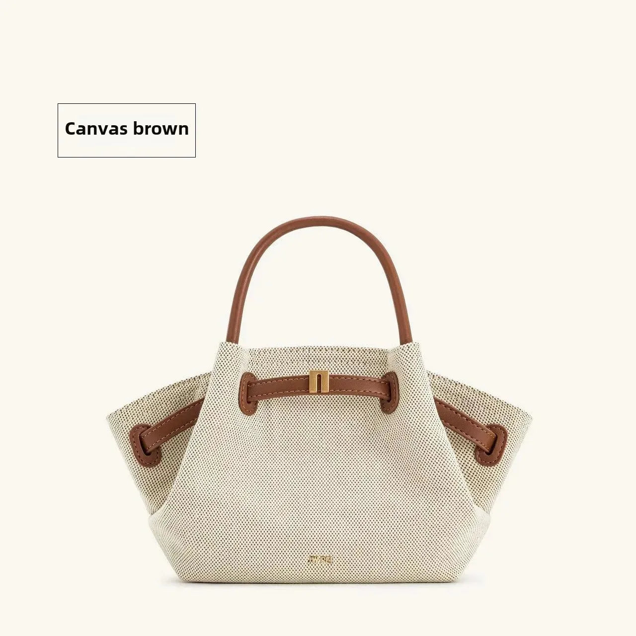JW PEI Hana Genuine Leather Dumpling Bag Soft Vintage Tote Women's Shoulder Satchel Versatile Commuter Bag in Large And Small Si